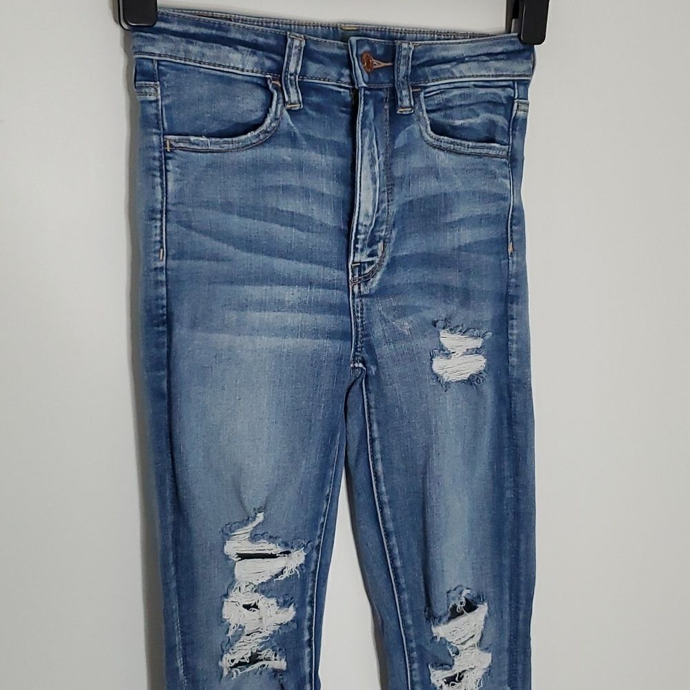 AMERICAN Eagle next level stretch size 2 highest rise jeggings